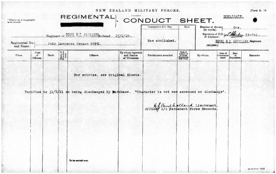 J. L. B. Pope main military file, image 8 of 50