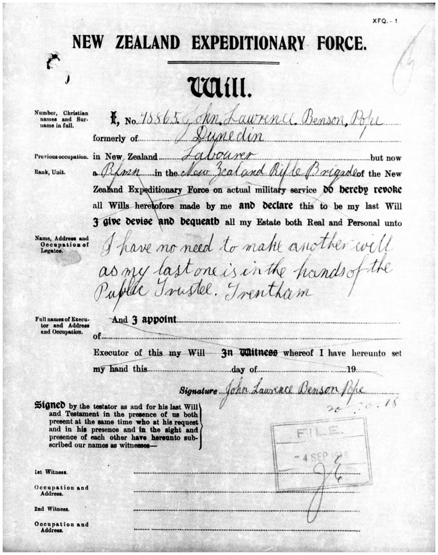 J. L. B. Pope main military file, image 28 of 50
