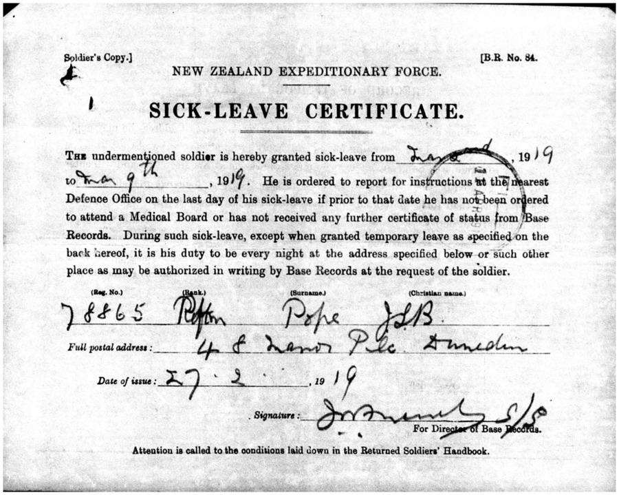 J. L. B. Pope main military file, image 30 of 50