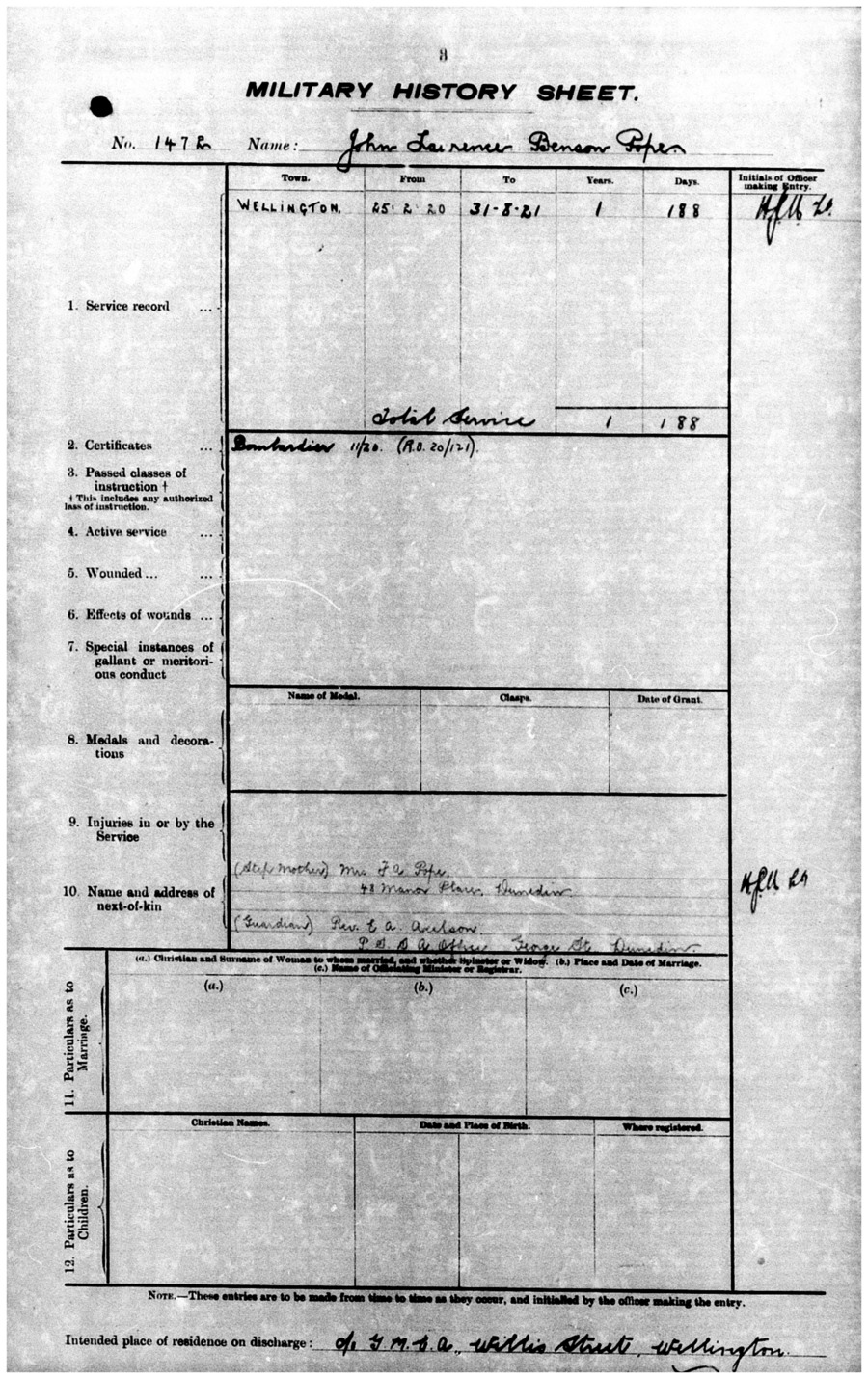 J. L. B. Pope main military file, image 32 of 50